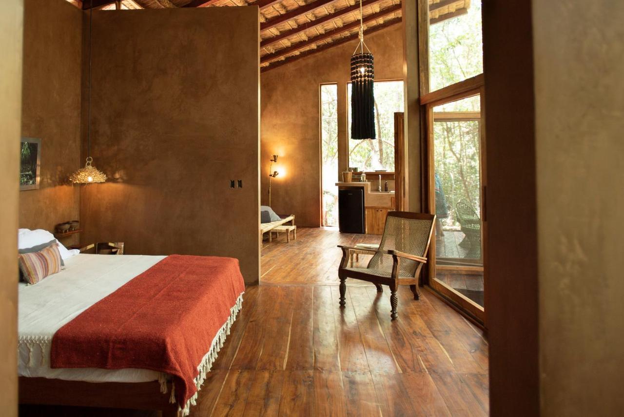 Ojo De Arbol, Boutique Cabin In The Real Jungle 图卢姆 外观 照片