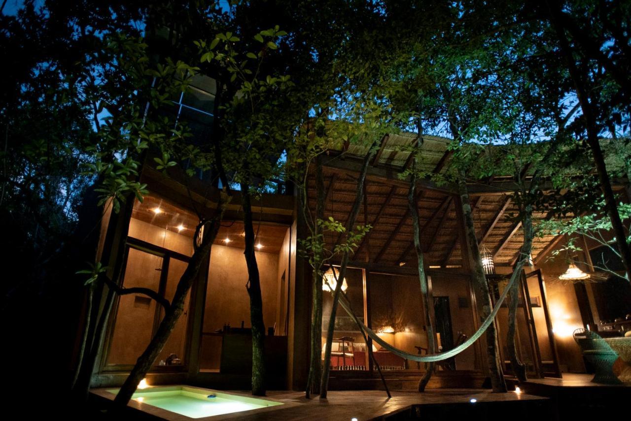 Ojo De Arbol, Boutique Cabin In The Real Jungle 图卢姆 外观 照片