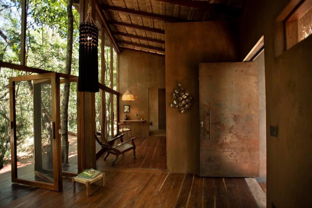 Ojo De Arbol, Boutique Cabin In The Real Jungle 图卢姆 外观 照片